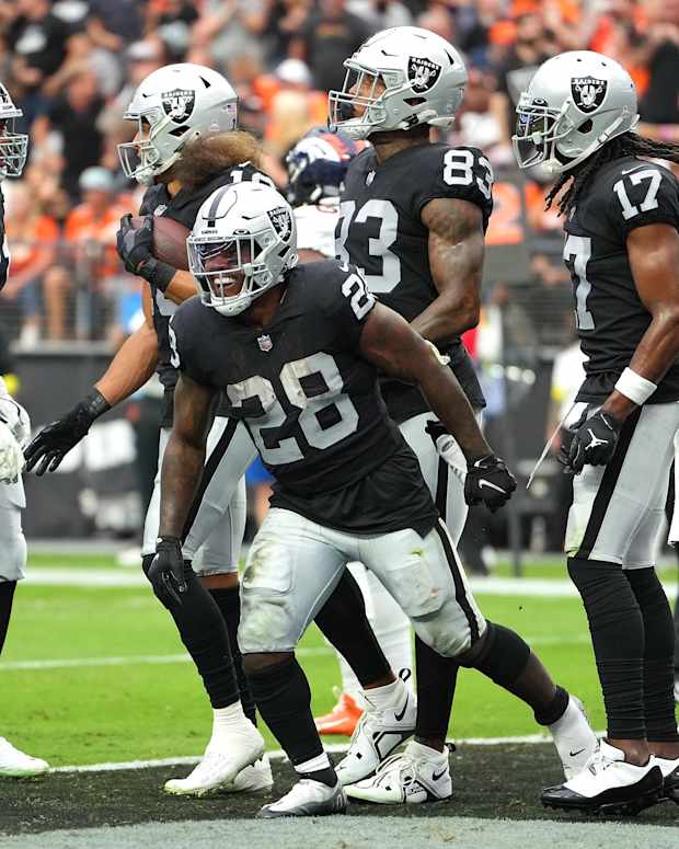 Josh Jacobs vs Denver